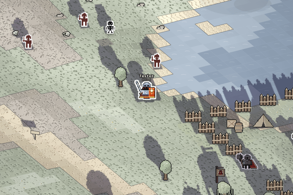Hollowmere's soldiers at Westwatch in crimson capes